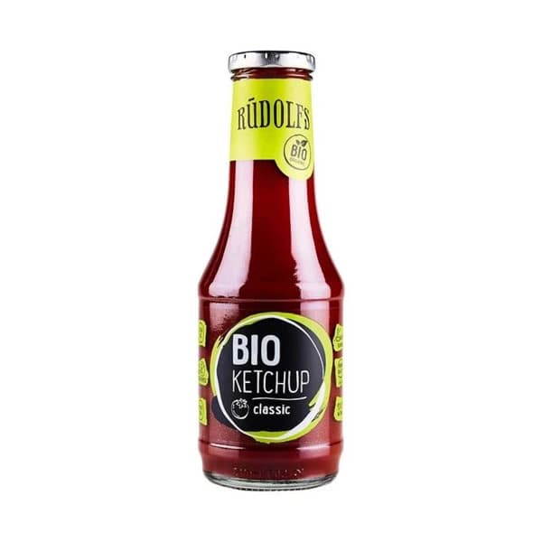 Rudolfs Organic Classic Tomato Ketchup 530g