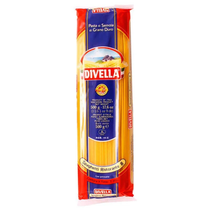 Divella Pasta Spaghetti Number 8 - 500g