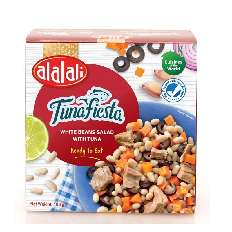 Al Alali Tunafiesta White Beans Salad With Tuna 185g