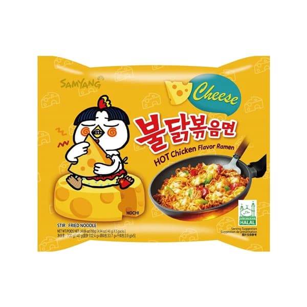 Samyang Hot Chicken Cheese Flavor Ramen 140g