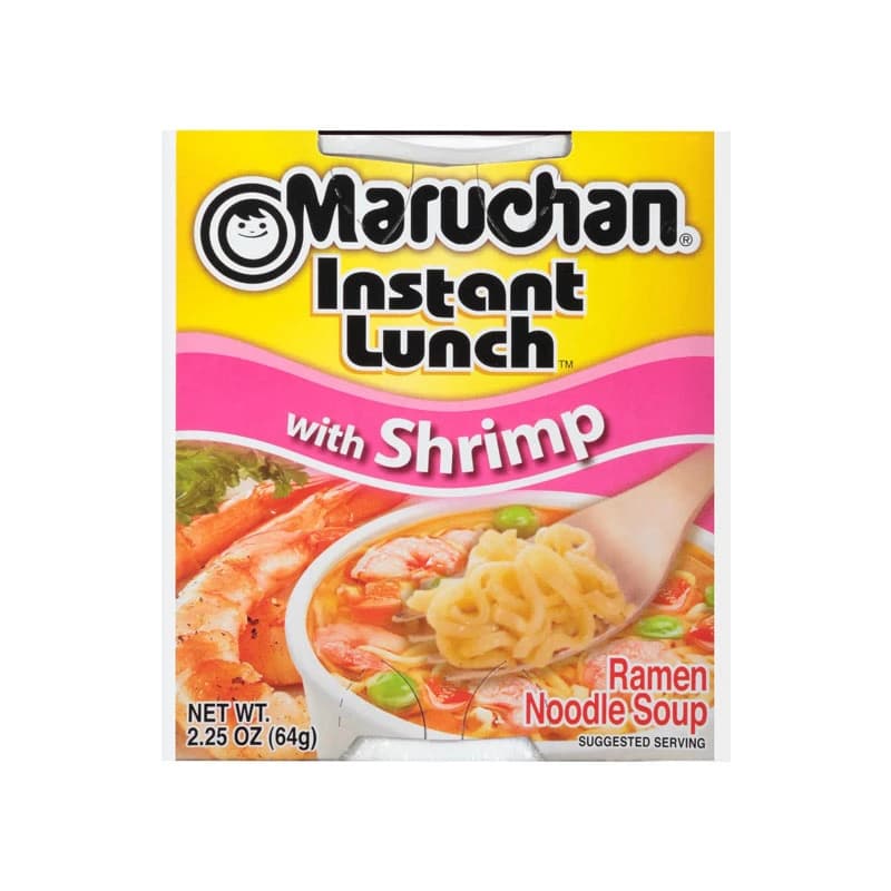 Maruchan Instant Lunch Shrimp Flavour Noodles 64g