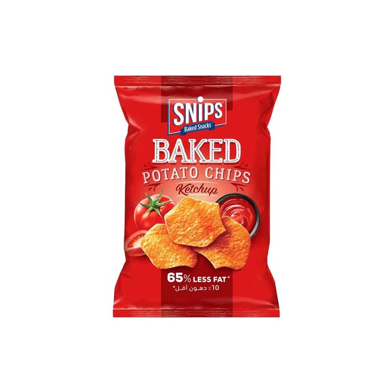 Snips Baked Potato Chips Ketchup 62g
