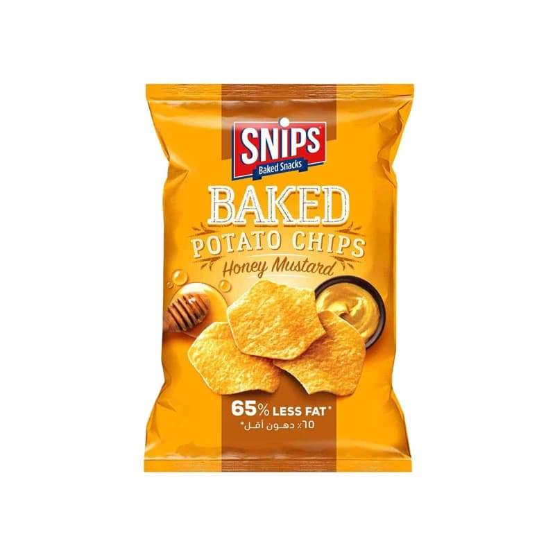 Snips Baked Potato Chips Honey Mustard 62g