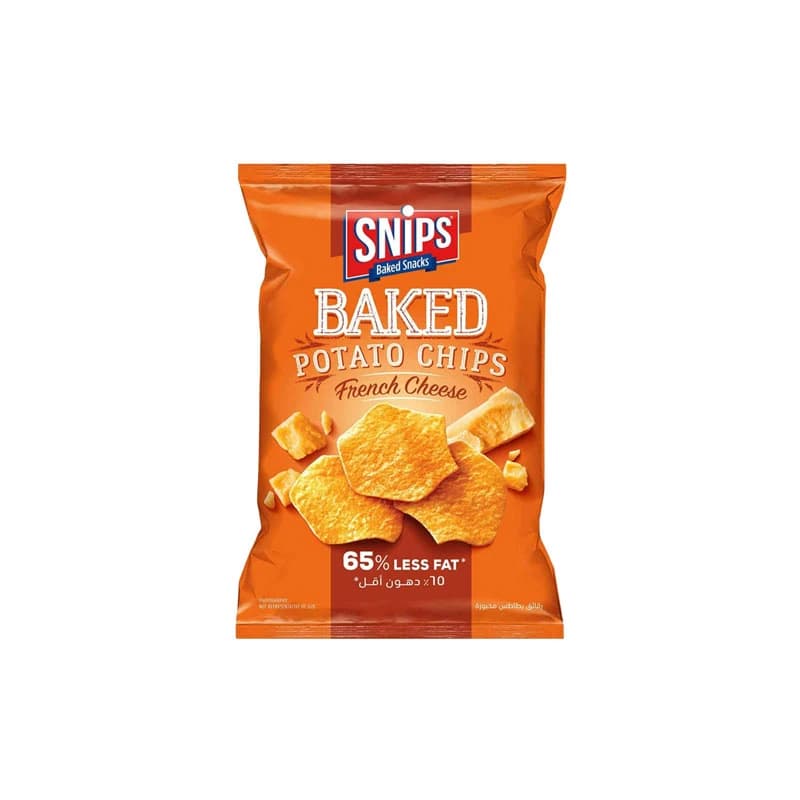 Snips Baked Potato Chips French Cheese 62g