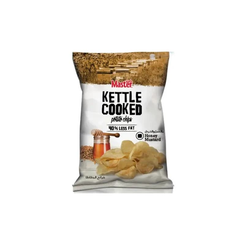 Master Kettle Cooked Potato Chips Honey Mustard 80g