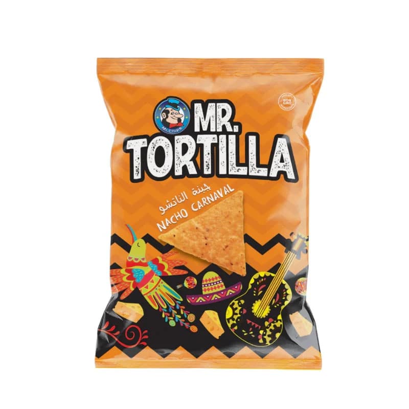 Mr. Chips Carnival Nacho Cheese Tortilla Chips 38g