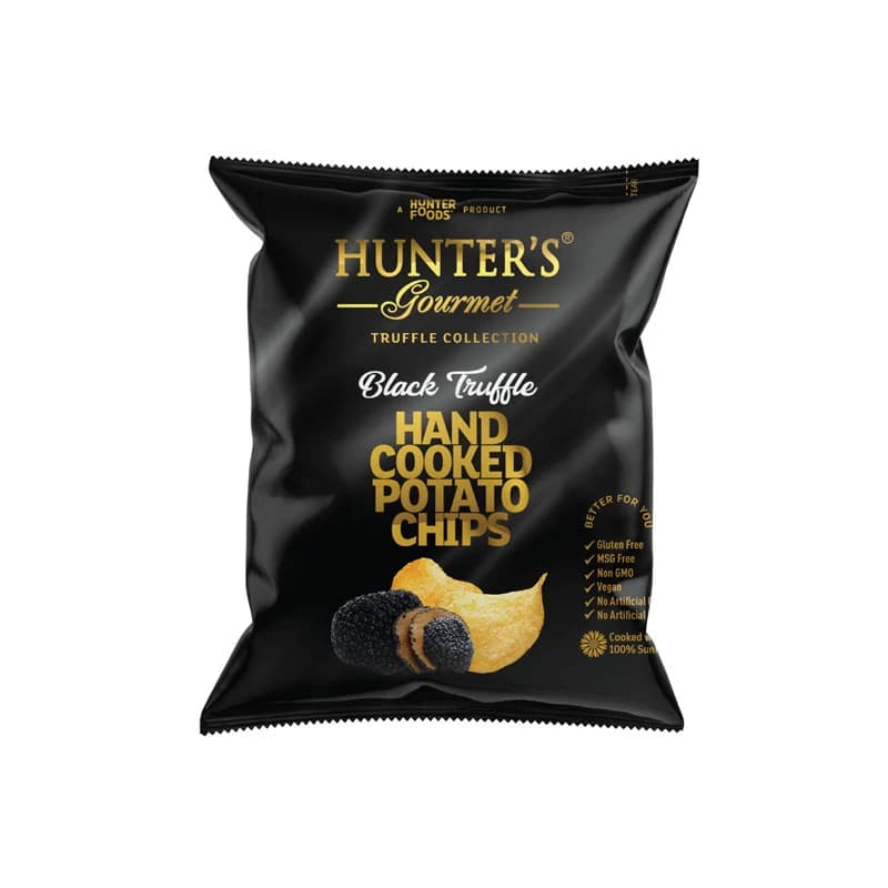 Hunter's Hand Cooked Potato Chips Black Truffle 40g