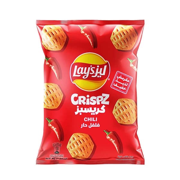 Lay's Crispz Chili Potato Chips 90g