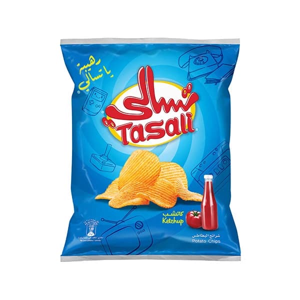 Tasali Tomato Ketchup Potato Chips 25g