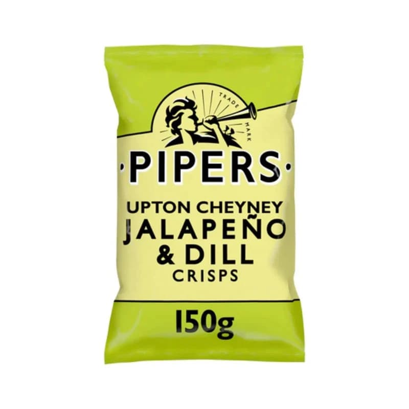Pipers Upton Cheyney Jalapeno & Dill 150g