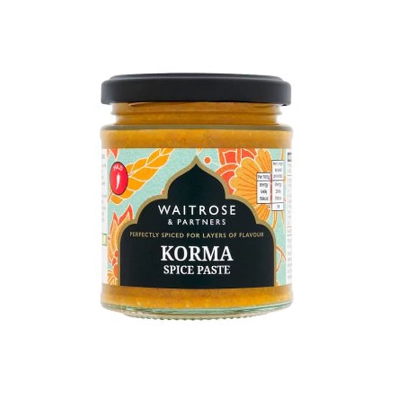 Waitrose Korma Spice Paste 180g