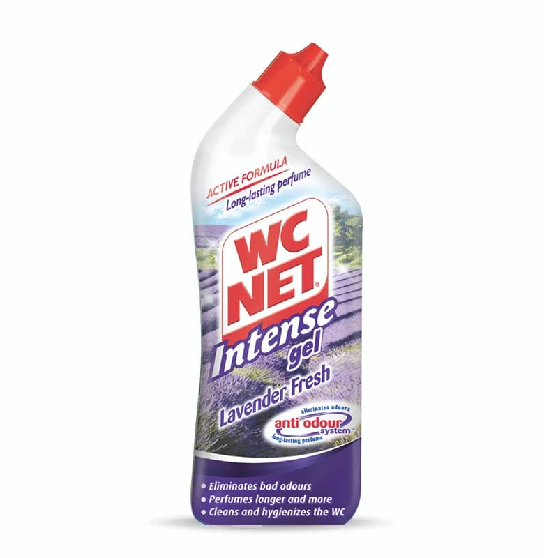 WC Net Intense Toilet Cleaner Gel Lavender Scent 750ml