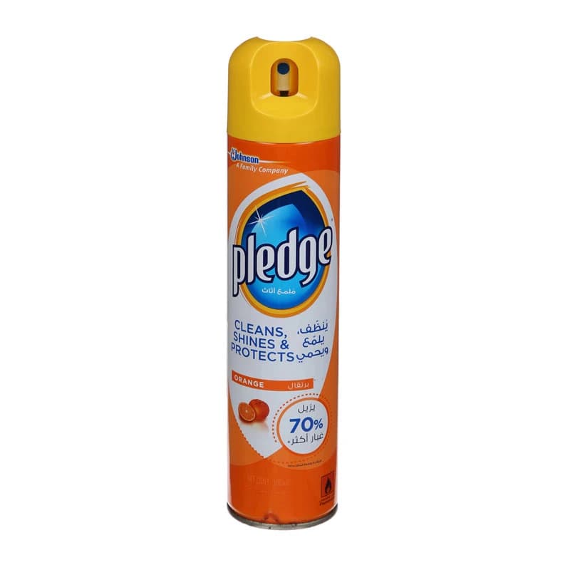 Pledge Spray Furniture Cleaner Orange 300ml