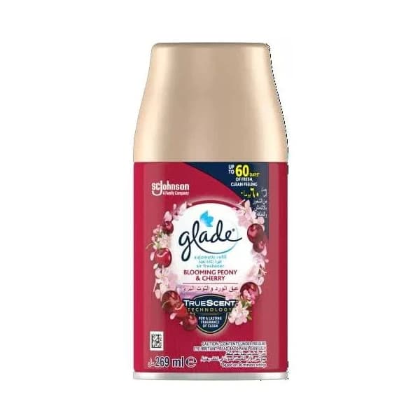 Glade Automatic Spray Refill - Blooming Peony & Cherry 269ml