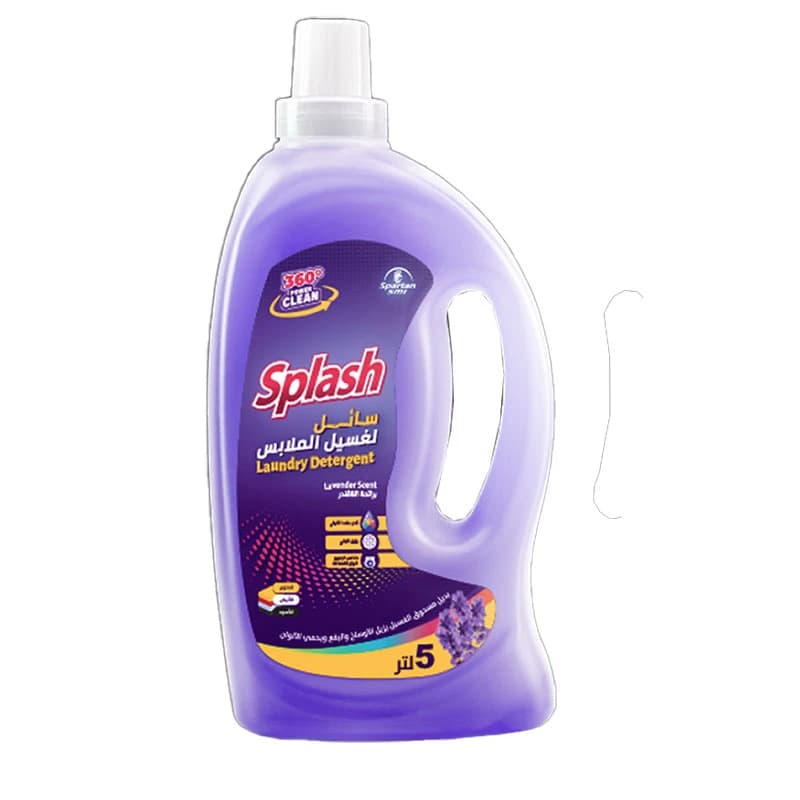 Splash Laundry Detergent Lavender 5L