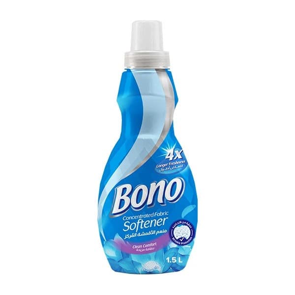 Bono concentrated Clean Comfort Fabric softener 1.5L