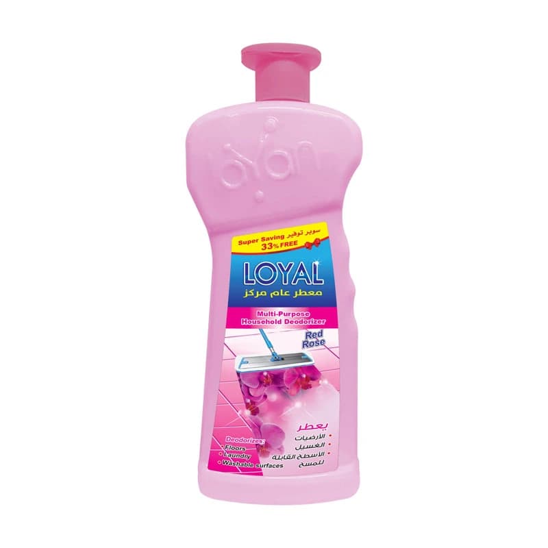 Loyal Concentrated Multi-Purpose Household Deodorizer Red Rose 2100ml