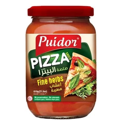 Puidor Pizza Sauce 610 Gram