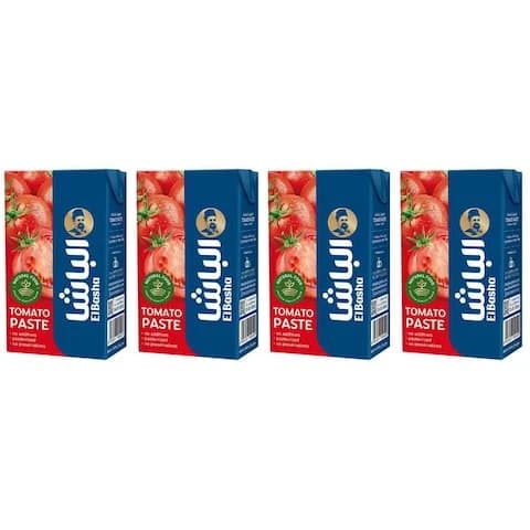 Elbasha Tomato Paste 135 Gram 4 Pieces