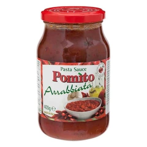 Pomito Pasta Sauce Arrabbiata 400 Gram