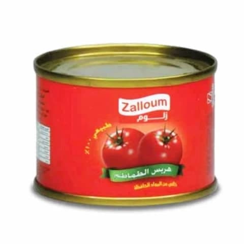 Zalloum Tomato Paste Canned 140 Gram