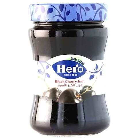 Hero Jam Black Cherry 340 Gram