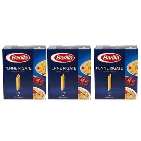 Barilla Pasta Penne Rigate 500 Gram 3 Pieces