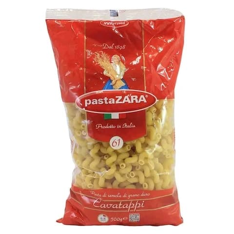 Pasta Zara Cavatappi No.61 500 Gram