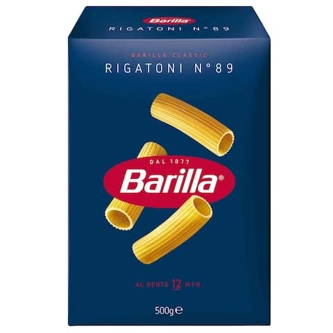 Barilla Pasta Rigatoni N.89 500 Gram