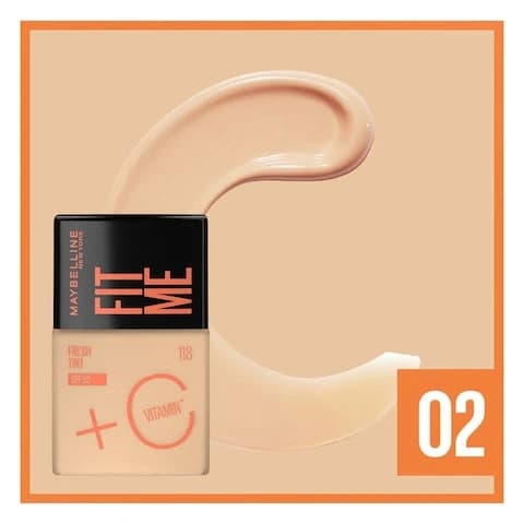 Maybelline New York Fit Me Fresh Tint SPF50 30 Ml 02 AS 118