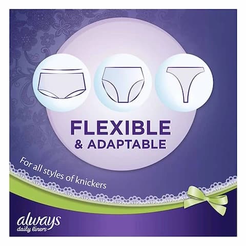 Always Panty Liners Multiform 20 Counts