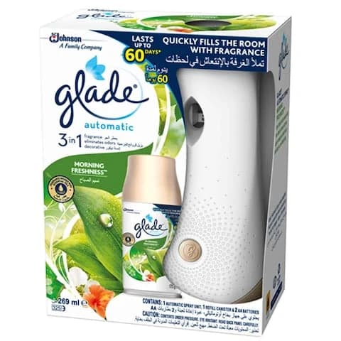 Glade Air Freshener 3 in 1 Morning Freshness 175 Ml