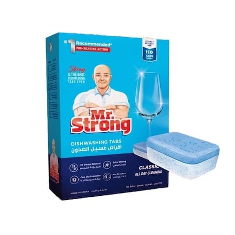 Mr Strong Dishwasher Tablets 110 Tablets