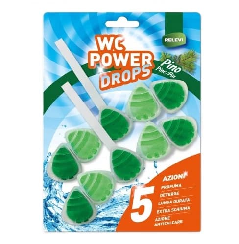 Relevi Toilet Power Drops Pine 2pcs 55 gm