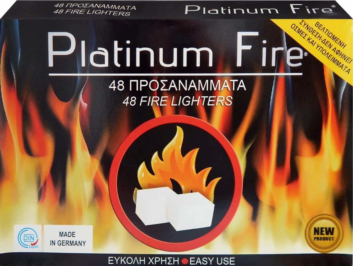 Rock fire 48 cube lighters
