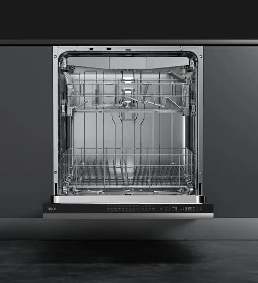Teka Built-in Dishwasher 9 Programs 3 Sprayers Black DFI 46950