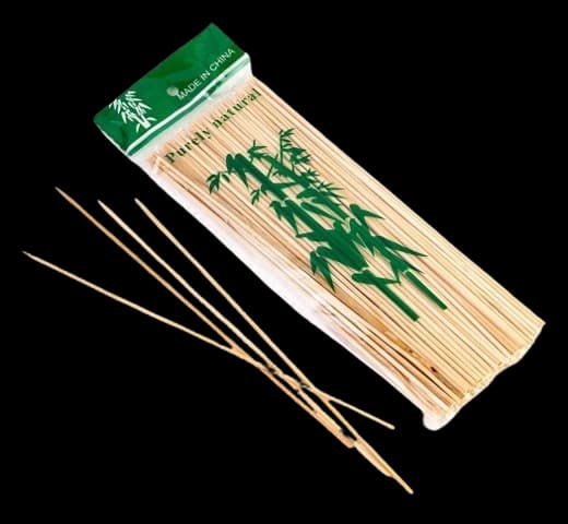 Barbecue sticks 20cm bamboo 100 pcs