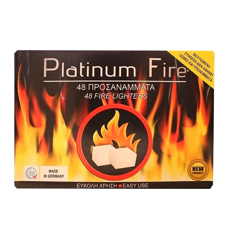 Platinum coal fire starter 48 pieces