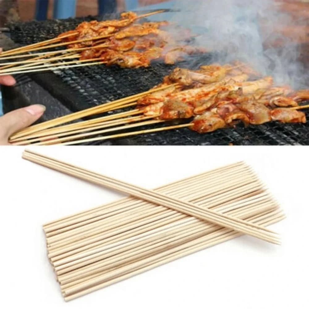 Thin barbecue skewers, 30 cm 50PCS
