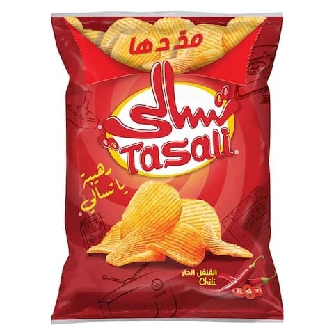 Tasali Potato Chips Chili Flavour 90 Gram