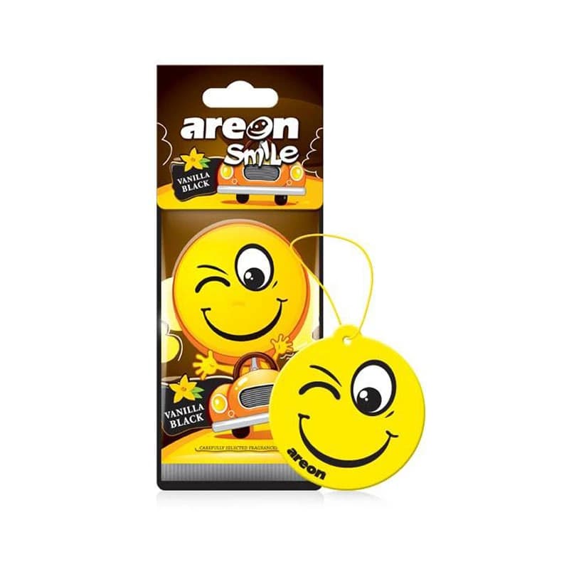 Areon Smile Dry Vanilla Black