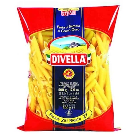 Divella Pasta Penne Ziti Rigate No.27 500 Gram