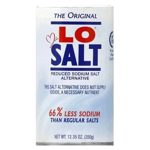 The Original Lo Salt Less Sodium 66% Iodised Salt 350 Gram