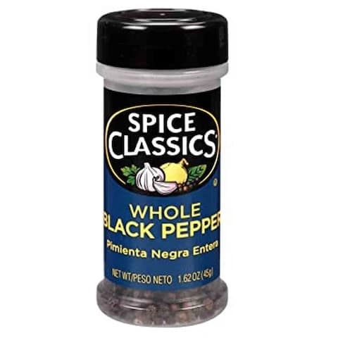Spice Classics Whole Black Pepper 45 Gram