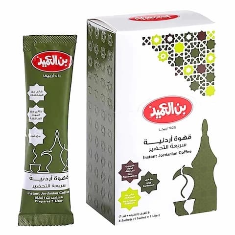 Alameed Instant Jordanian Coffee 24g 6 Pack