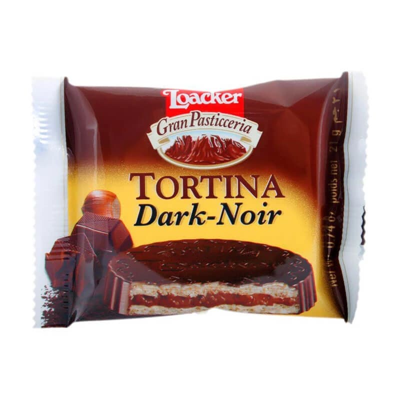 Loacker Tortina Dark Noir 21g