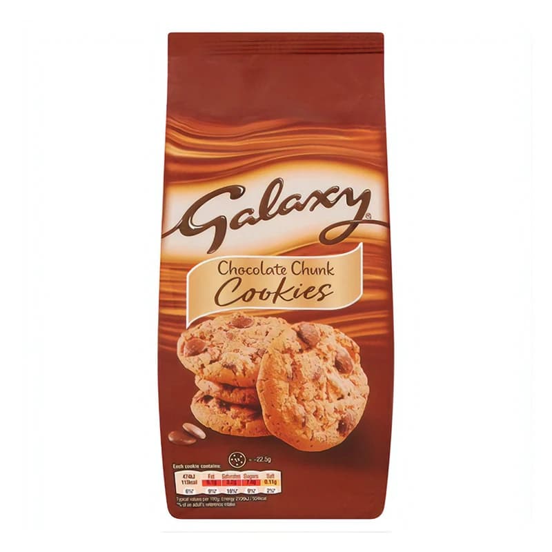 Galaxy Chocolate Chunk Cookies 180g