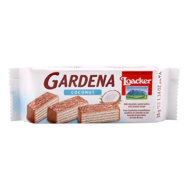 Loacker Gardena Coconut Chocolate Wafer 38g