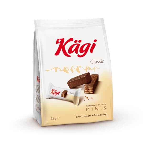 Kagi Minis Classic Chocolate Wafers 125g