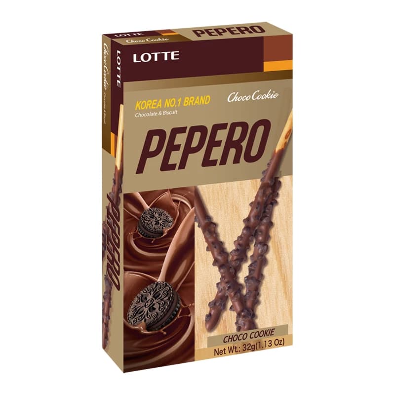 Lotte Pepero - Choco Cookie Biscuit Sticks 32g
